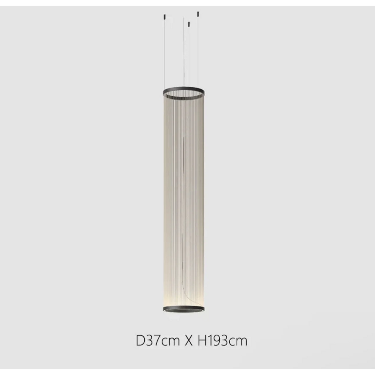 Clustered Drop Lights with Fabric Shades for Kitchen Islands & Dining Tables – Adjustable Cable Heights, Integrated LED, Warm or Cool White | Thomler