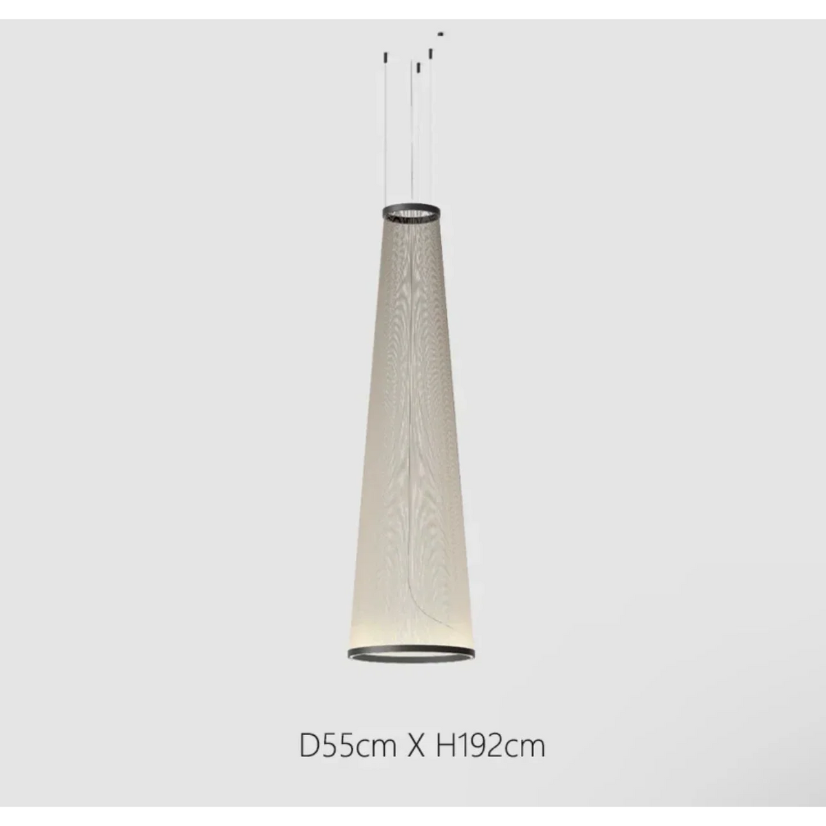 Clustered Drop Lights with Fabric Shades for Kitchen Islands & Dining Tables – Adjustable Cable Heights, Integrated LED, Warm or Cool White | Thomler