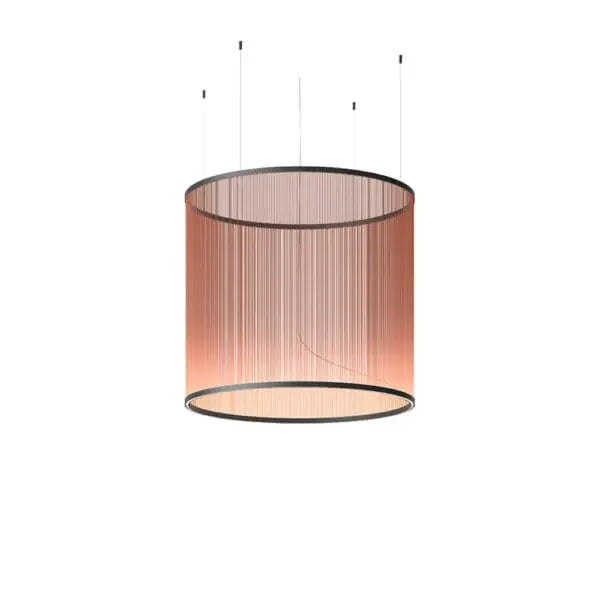 Clustered Drop Lights with Fabric Shades for Kitchen Islands & Dining Tables – Adjustable Cable Heights, Integrated LED, Warm or Cool White | Thomler