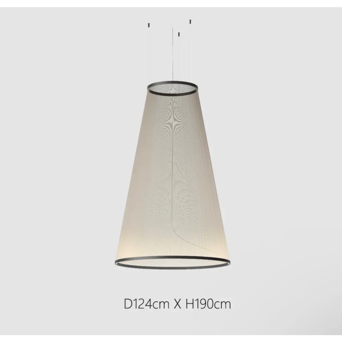 Clustered Drop Lights with Fabric Shades for Kitchen Islands & Dining Tables – Adjustable Cable Heights, Integrated LED, Warm or Cool White | Thomler