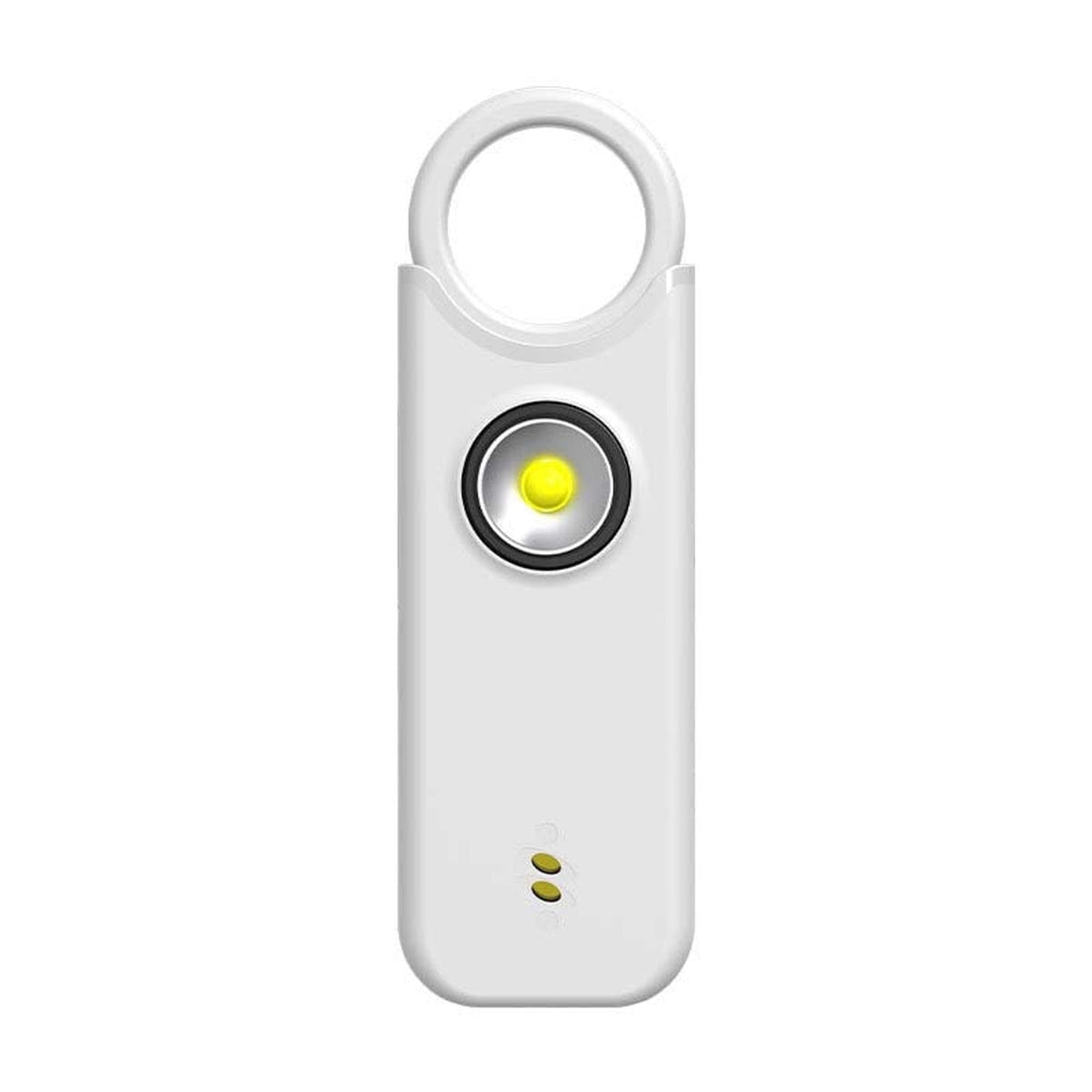 Alarma de seguridad personal con luz LED integrada para llaves y bolsos