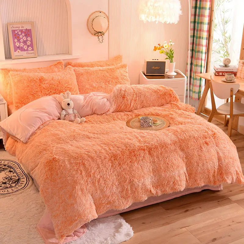 Ultra-Soft Sherpa Fleece Comforter Set – Plush Cloud-Like Warmth for Winter Nights
