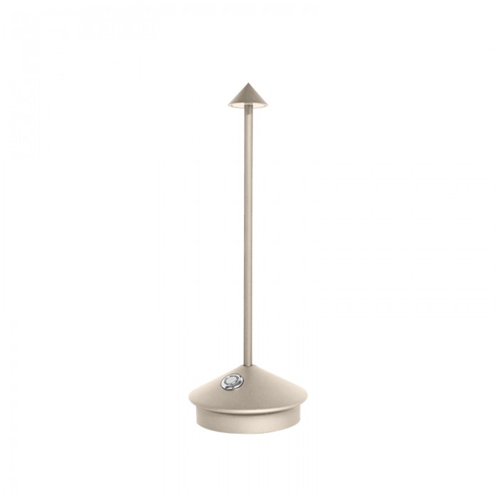 Rechargeable LED Accent Light Aluminum 12 in Tall 185 Lumen Cordless Dimmable 2700K for Patio Bedroom Dining Room Restaurant Nightstand | Thomler