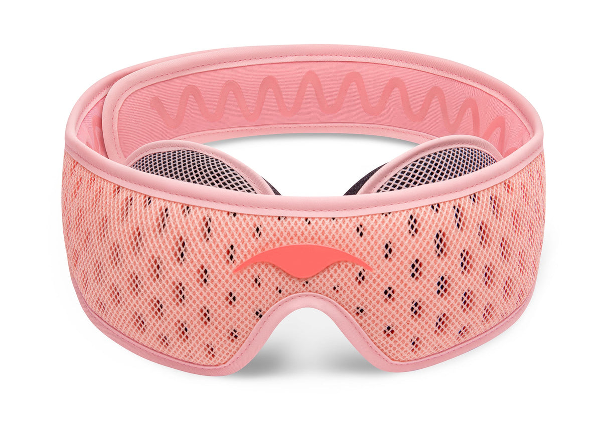 Contoured Blackout Sleep Mask - Pink