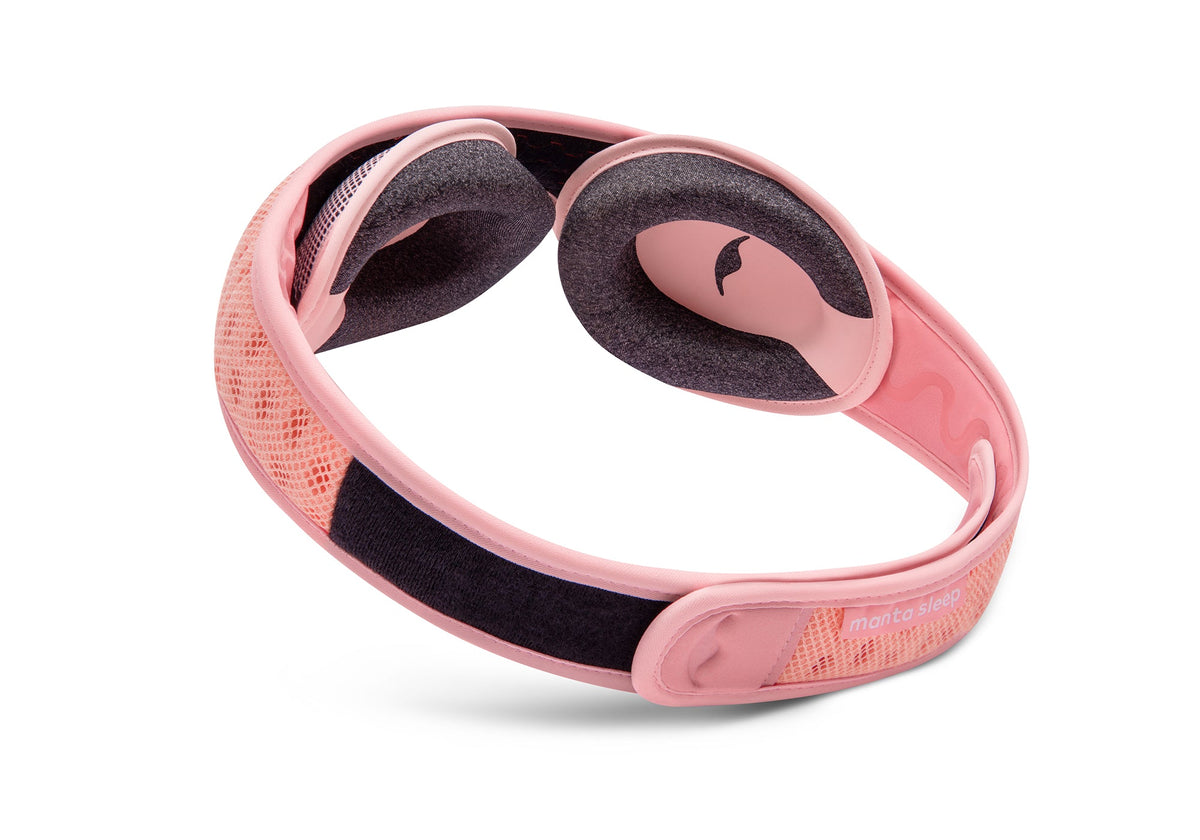 Contoured Blackout Sleep Mask - Pink