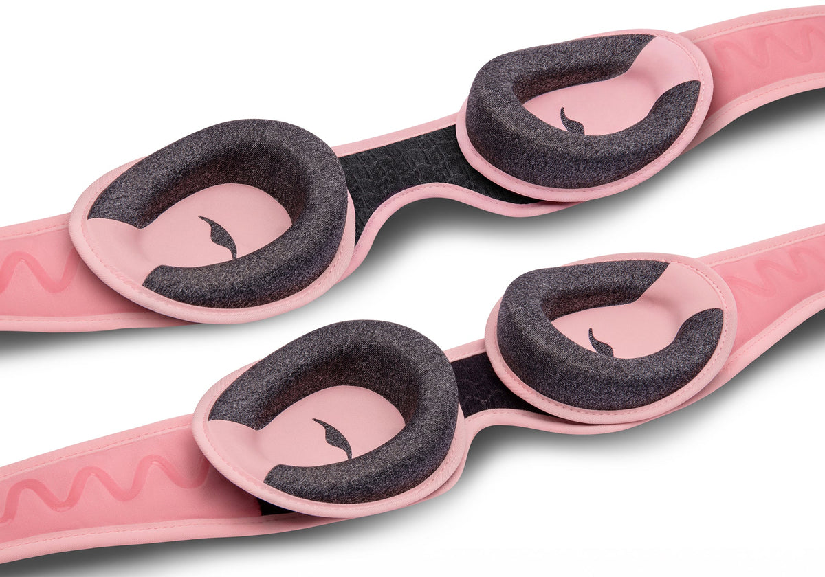 Contoured Blackout Sleep Mask - Pink