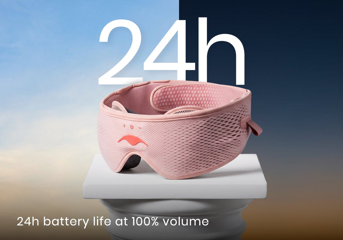 Bluetooth Sleep Mask - Pink