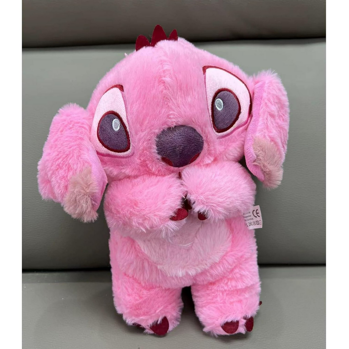 Pluche slaaphulp Stitch met oplichtende borst en geluidsfuncties, perfecte slaapgenoot om mee te knuffelen