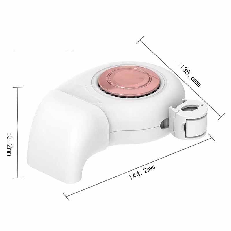 12V Car Heater & Defroster Fan with Rotating Mount – Dual Climate Control