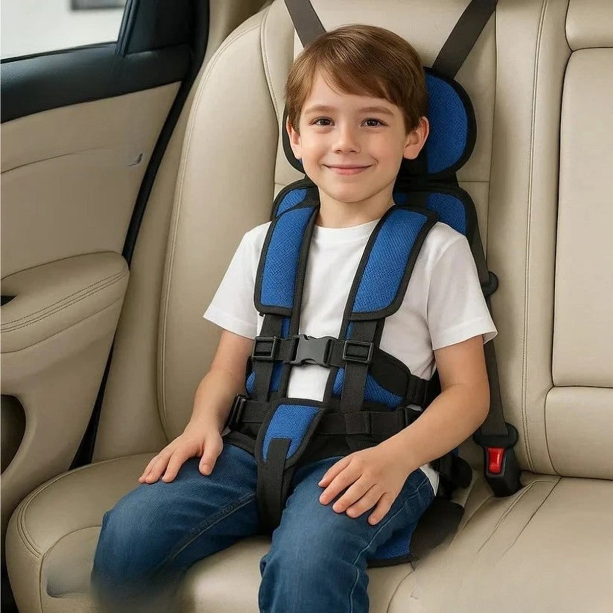 Asiento de seguridad portátil para niños