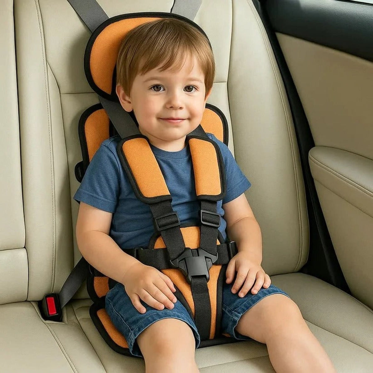 Asiento de seguridad portátil para niños