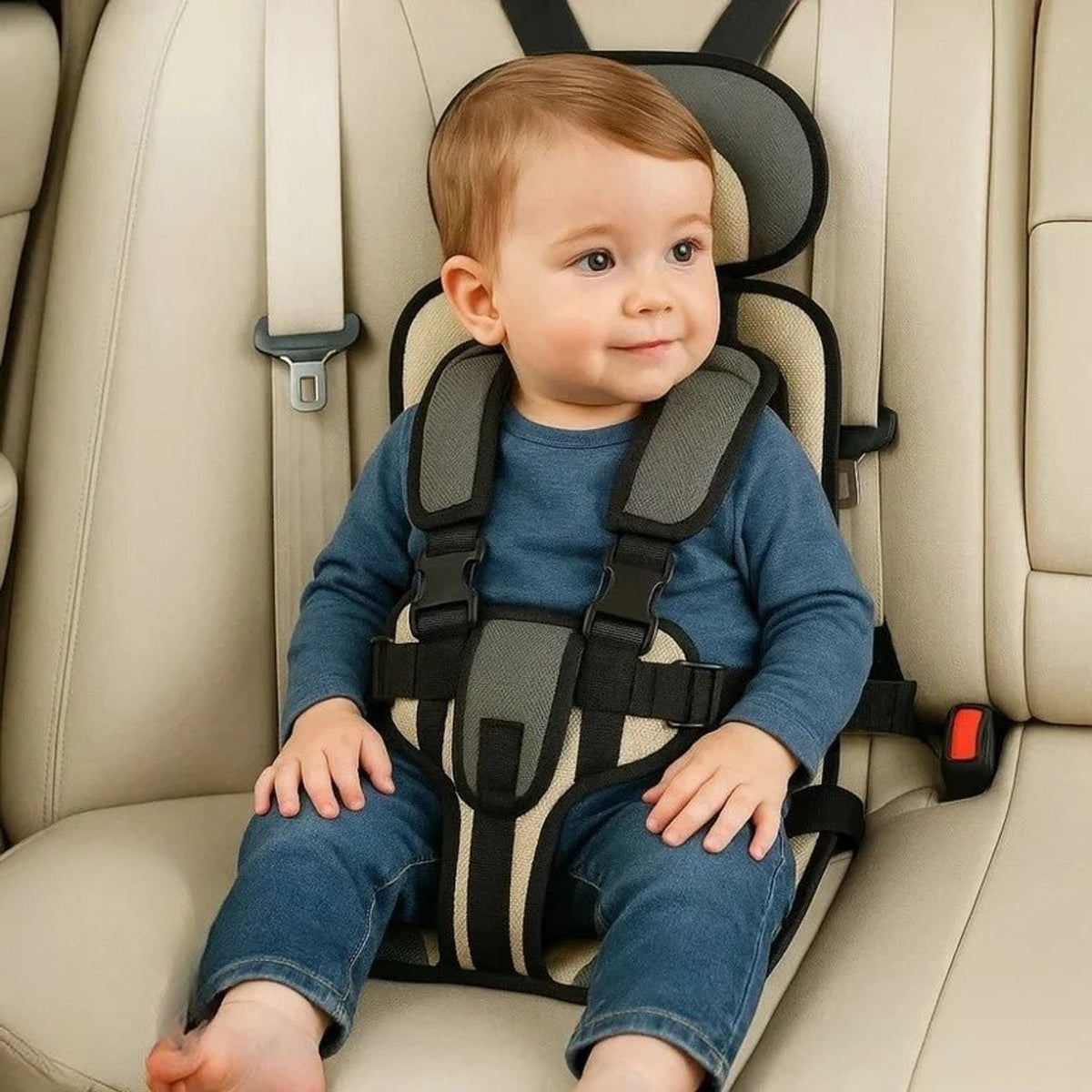 Asiento de seguridad portátil para niños