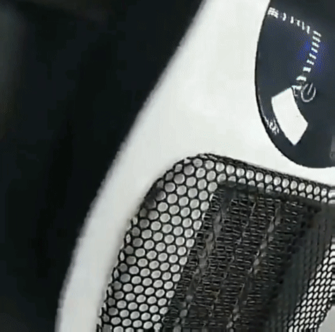 Calefactor eléctrico portátil personal de pared