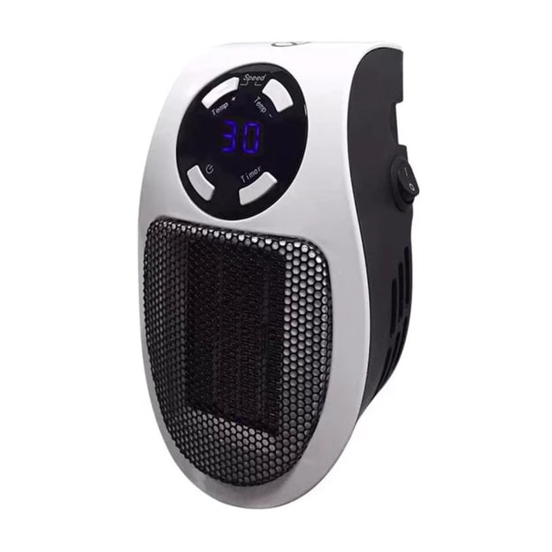 Calefactor eléctrico portátil personal de pared