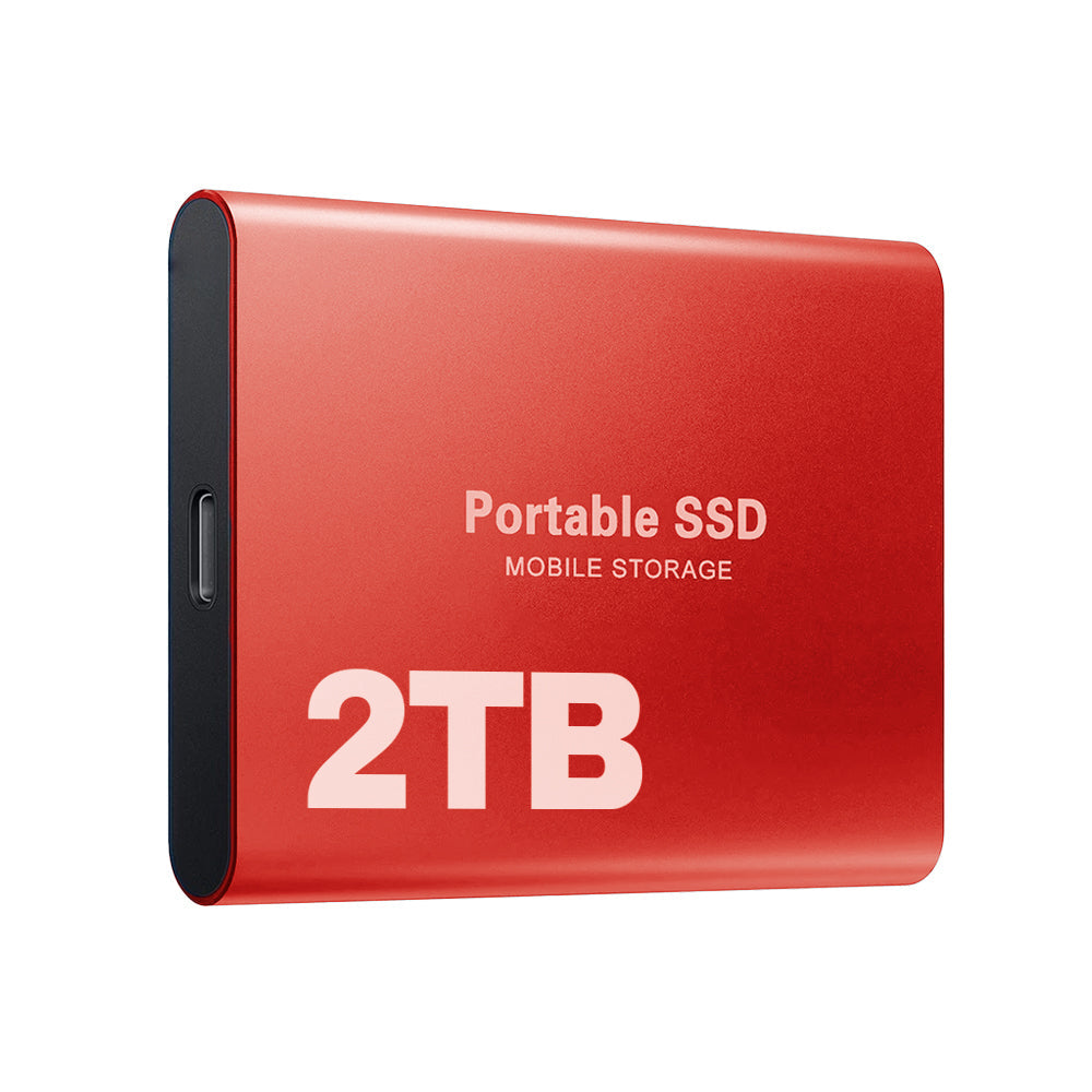 Unidad de estado sólido (SSD) portátil de alta velocidad de 1050 MB/s, almacenamiento USB-C para laptop, computadora de escritorio, Mac, PC, juegos, respaldo, viajes y trabajo | Thomler