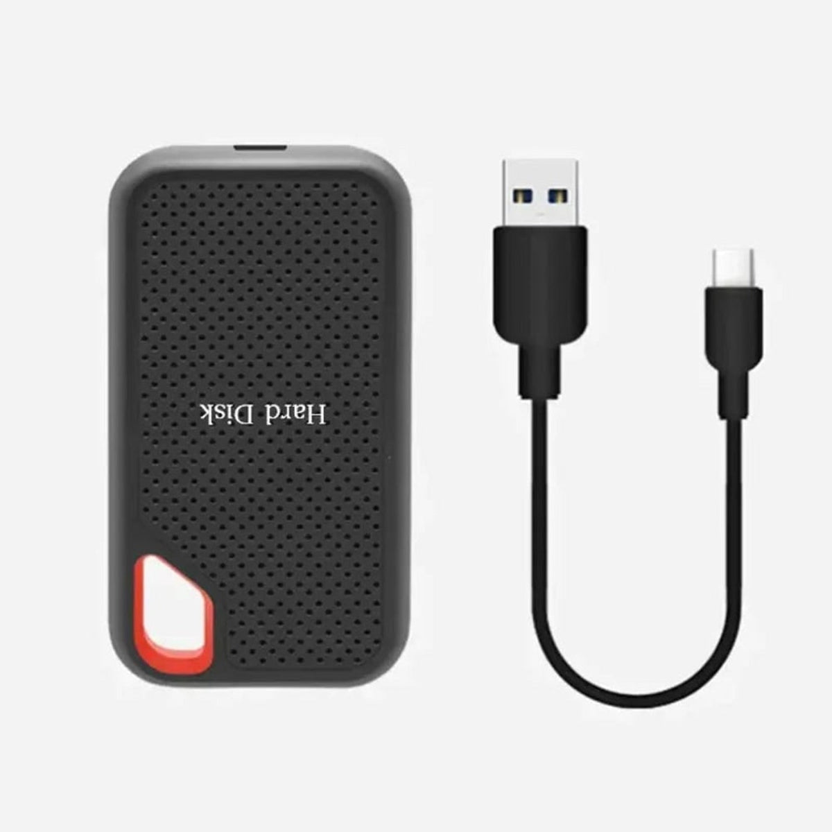 Draagbare externe SSD-harde schijf, snelle gegevensopslag met duurzame aluminiumlegering