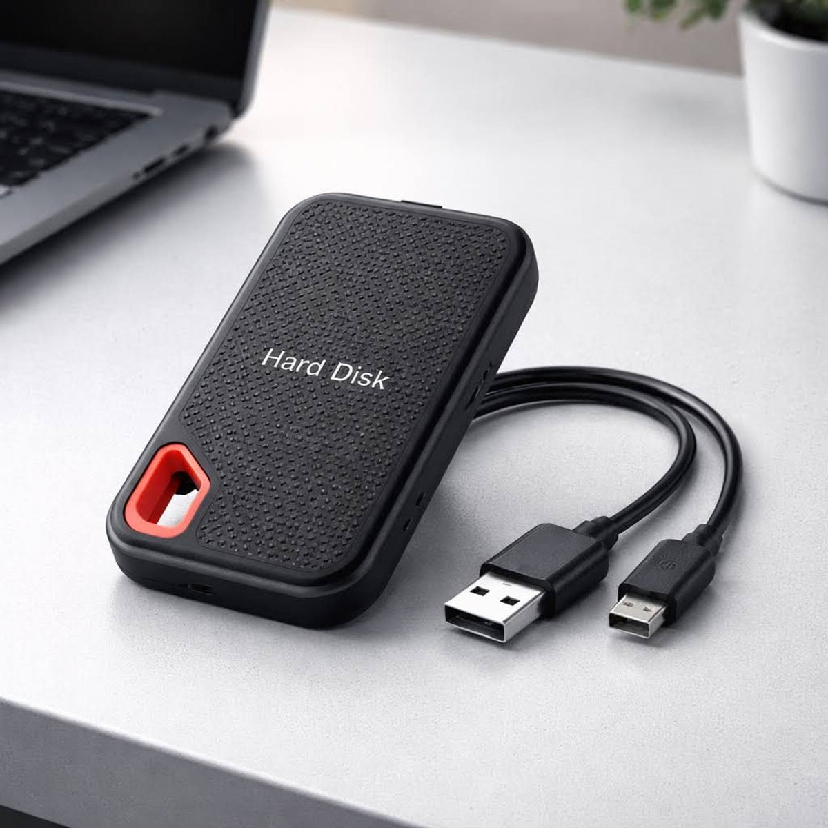 Draagbare externe SSD-harde schijf, snelle gegevensopslag met duurzame aluminiumlegering