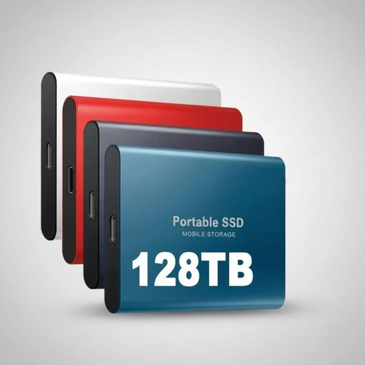 Portable Ssd External Hard Drive With High Speed USB Storage And Durable Metal Housing