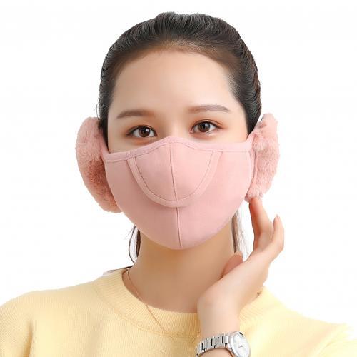 Fleece Ear Warmer Headband with Face Guard – Winter Neck Gaiter for Outdoor Sports & Cold Weather Protection