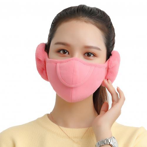 Fleece Ear Warmer Headband with Face Guard – Winter Neck Gaiter for Outdoor Sports & Cold Weather Protection