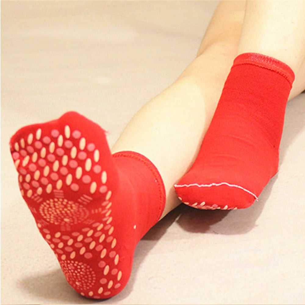 Self-Heating Thermal Socks for Cold Weather