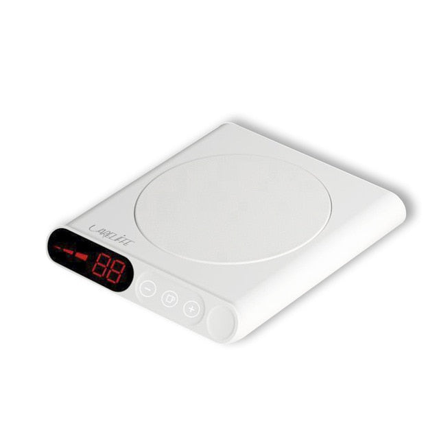 USB-Powered Desktop Mug Warmer with Timer & Temperature Control – Keep Coffee & Tea Hot