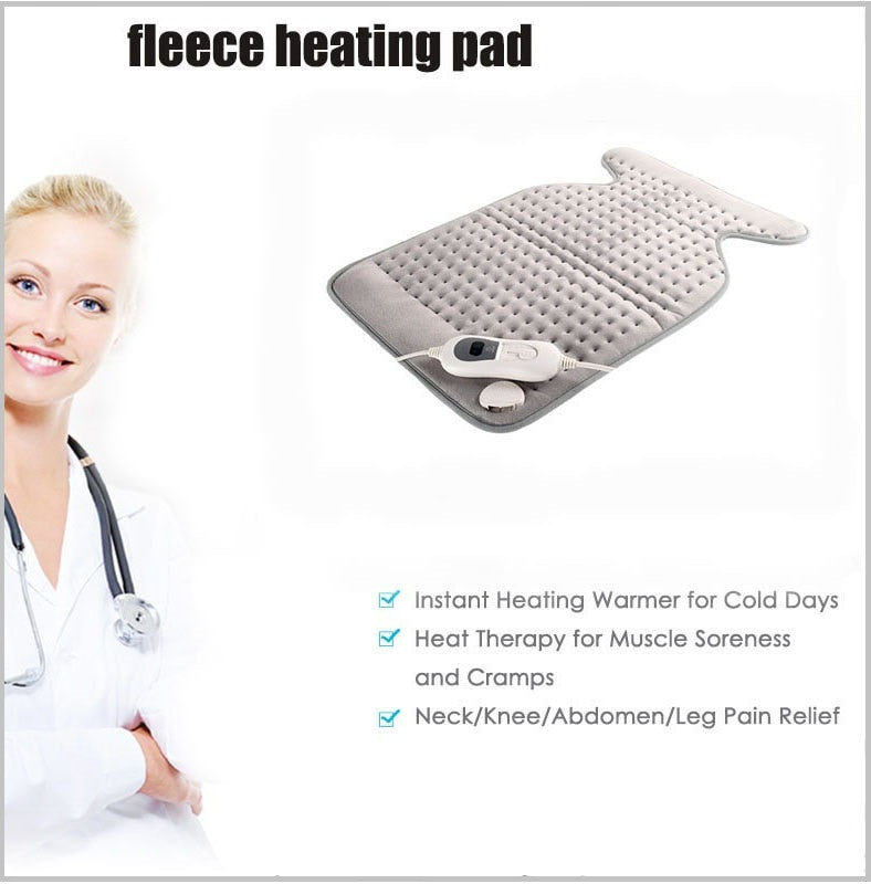 Heated Shoulder & Neck Wrap with 3 Heat Settings & Auto Shutoff