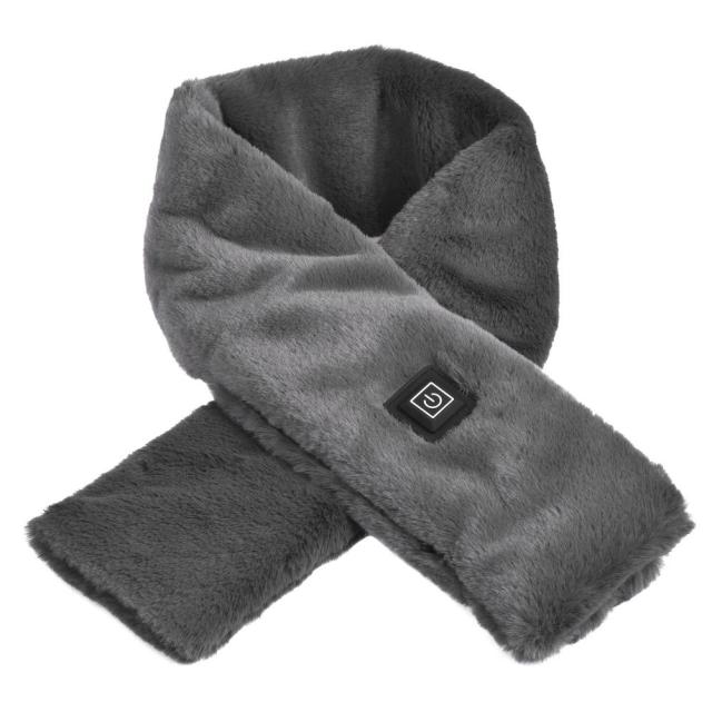USB Heated Fleece Neck Warmer with 3 Temperature Settings