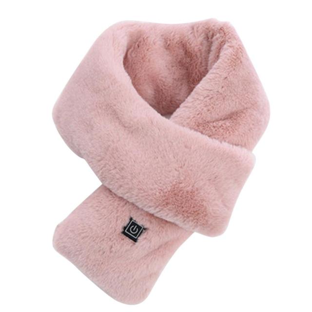 USB Heated Fleece Neck Warmer with 3 Temperature Settings