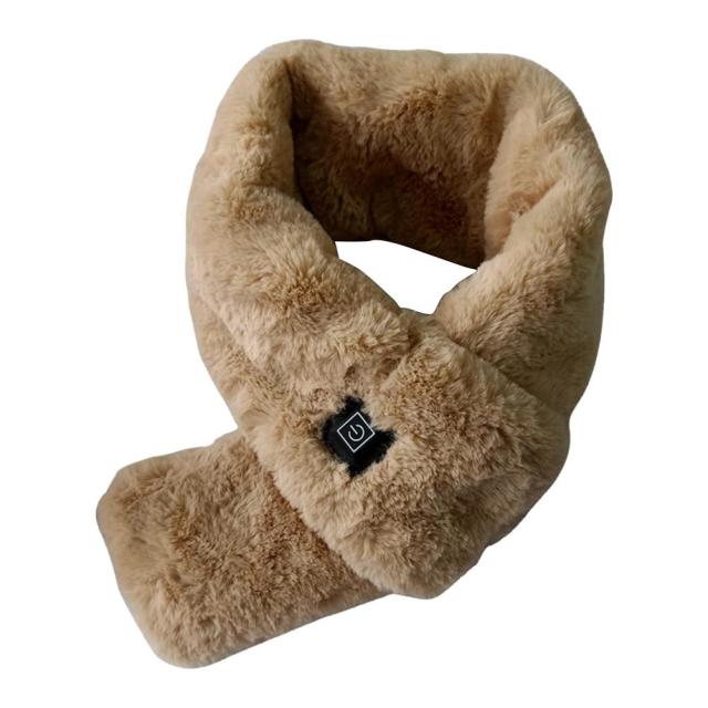 USB Heated Fleece Neck Warmer with 3 Temperature Settings