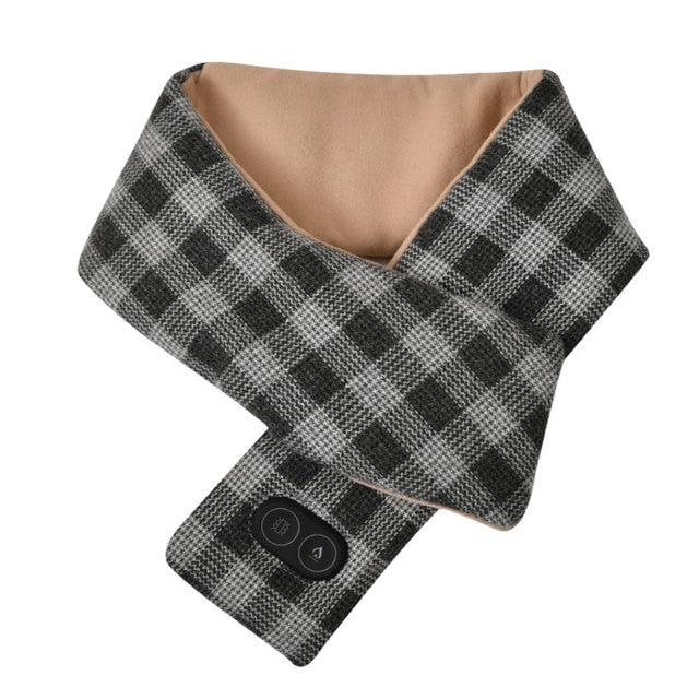 USB Heated Fleece Neck Warmer with 3 Temperature Settings
