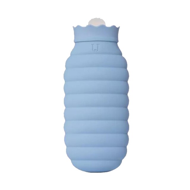 Microwavable Silicone Hot Water Bottle for Warmth