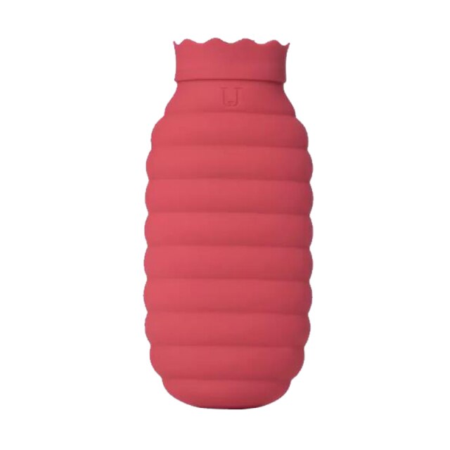 Microwavable Silicone Hot Water Bottle for Warmth