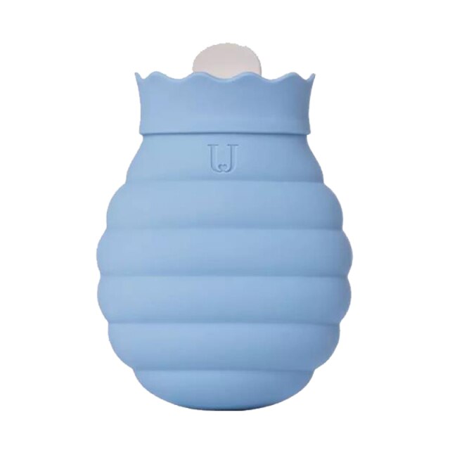 Microwavable Silicone Hot Water Bottle for Warmth