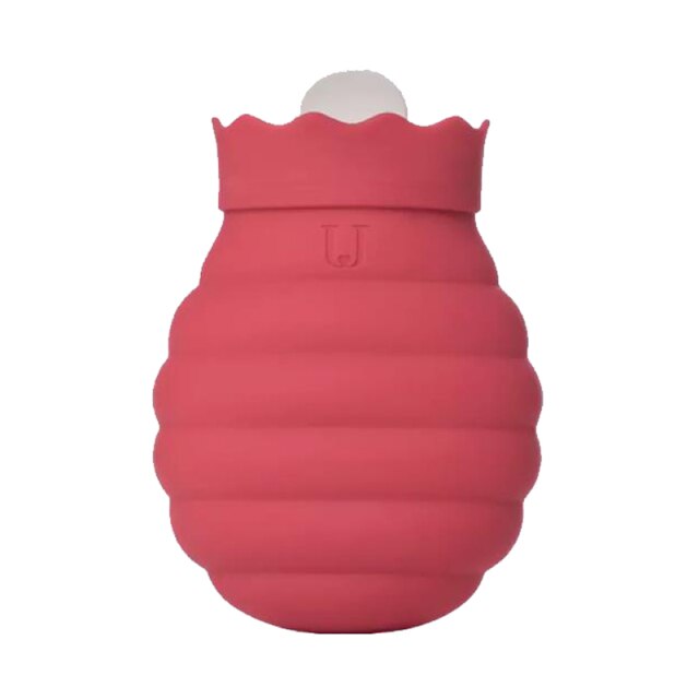 Microwavable Silicone Hot Water Bottle for Warmth