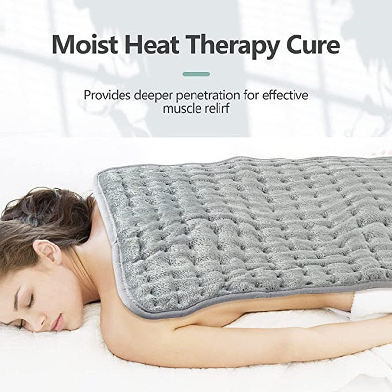 Digital Heating Pad with Temperature Control & Auto Shutoff for Neck, Back & Shoulders