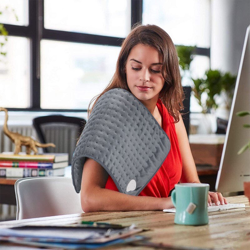 Digital Heating Pad with Temperature Control & Auto Shutoff for Neck, Back & Shoulders
