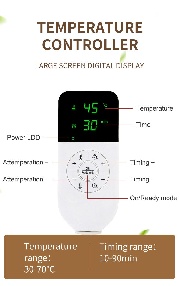 Digital Heating Pad with Temperature Control & Auto Shutoff for Neck, Back & Shoulders