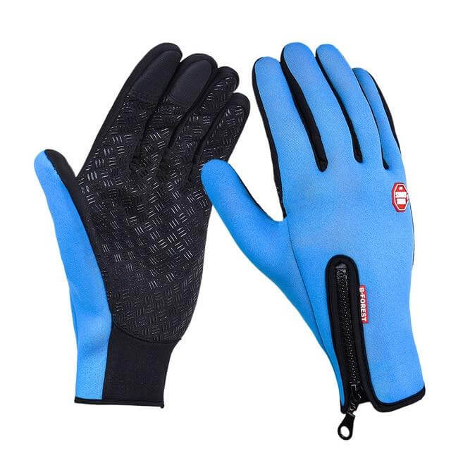 Touchscreen Winter Gloves with Fleece Lining & Windproof Shell for Cold Weather
