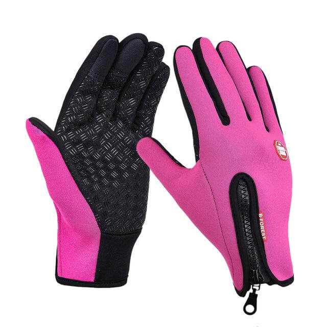 Touchscreen Winter Gloves with Fleece Lining & Windproof Shell for Cold Weather