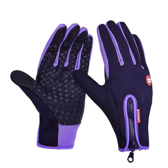 Touchscreen Winter Gloves with Fleece Lining & Windproof Shell for Cold Weather