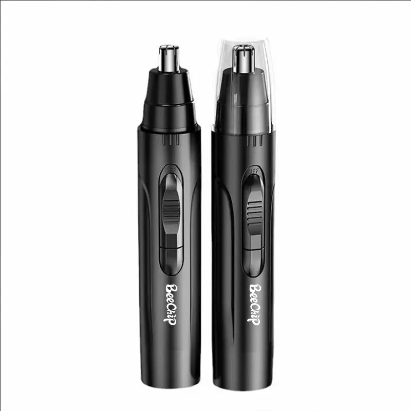 Draadloze, via USB oplaadbare gezichtshaartrimmer voor neus en oren met roestvrijstalen mesjes voor mannen en vrouwen