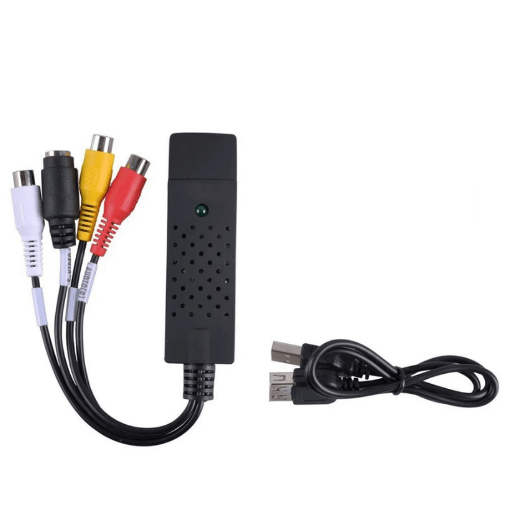 USB-videocassetten-digitaliseerder voor thuisfilms – Oude banden opslaan op uw computer voor Mac & pc – Hulpmiddel voor analoge naar digitale overdracht | Thomler