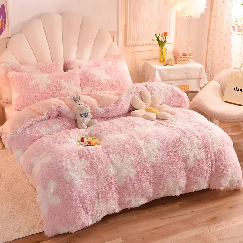 Ultra-Soft Sherpa Fleece Comforter Set – Plush Cloud-Like Warmth for Winter Nights