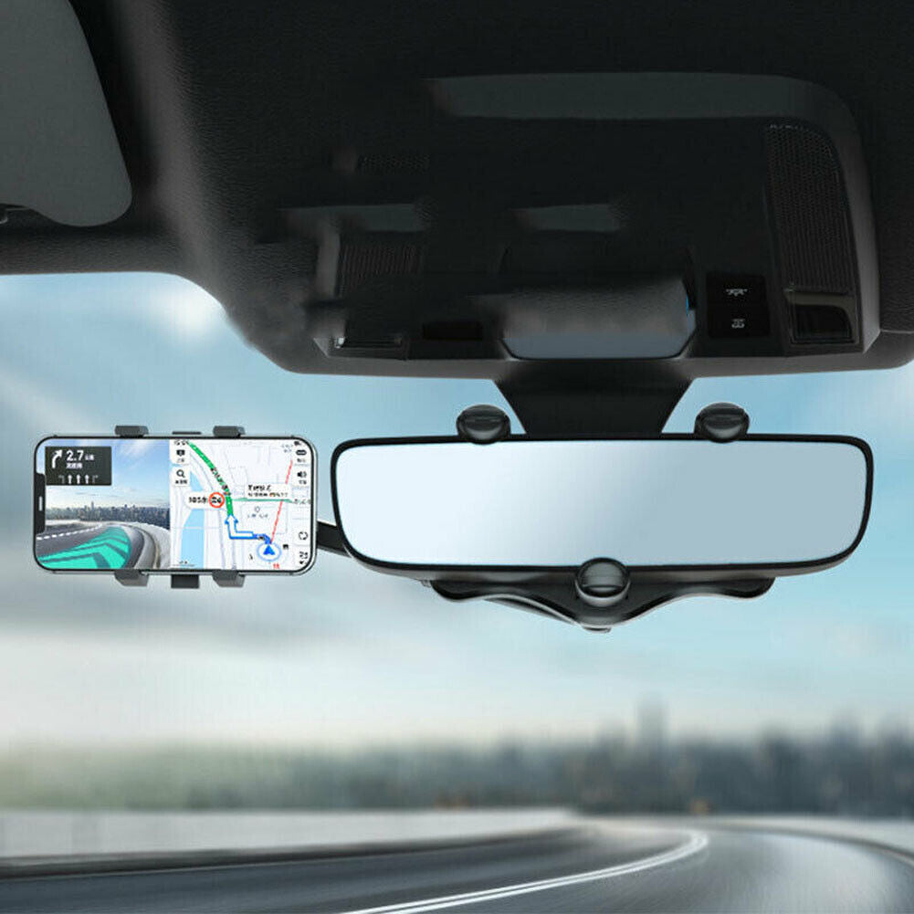 Soporte universal para teléfono manos libres para espejo retrovisor de coche