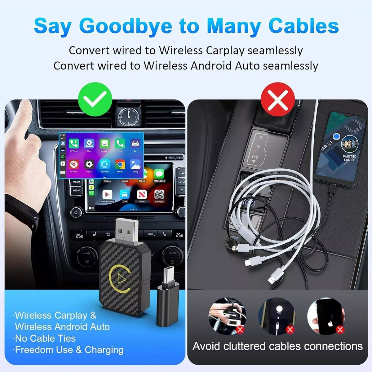 Drahtlose CarPlay-Adapter
