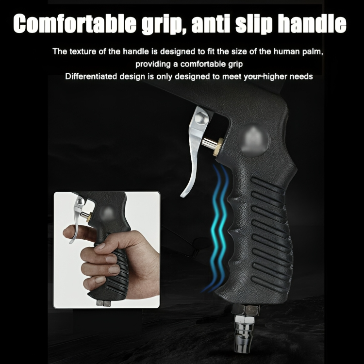 Air-Powered Abrasive Blaster with Steel Construction and 0.26 in Nozzle for Garage Workshop Auto Body Prep Corrosion Stripping | Thomler