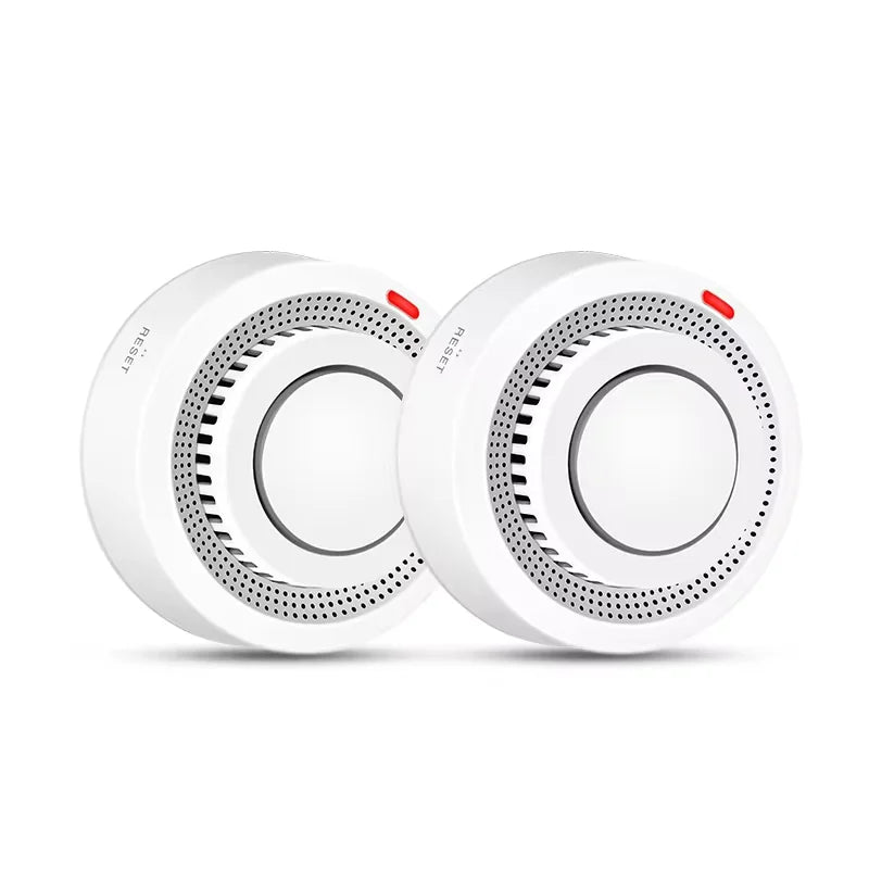 Detector de humo y calor WiFi inteligente con alarma contra incendios