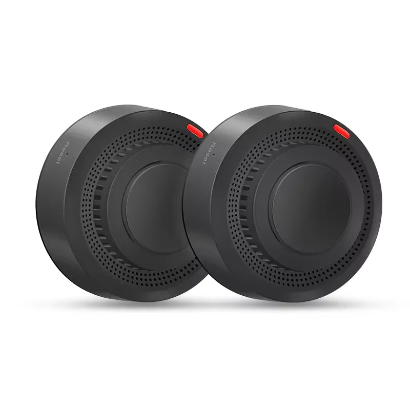Detector de humo y calor WiFi inteligente con alarma contra incendios