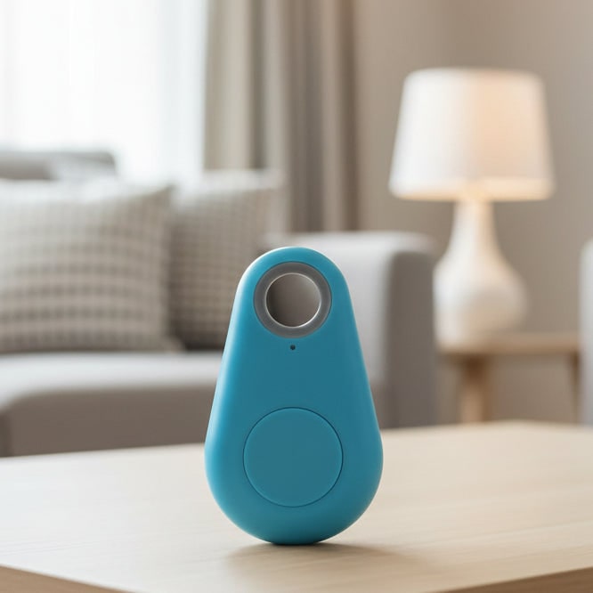 SafeTag GPS-tracker met real-time locatiebepaling en app-besturing voor voorwerpen en huisdieren, tot zes maanden stand-bytijd